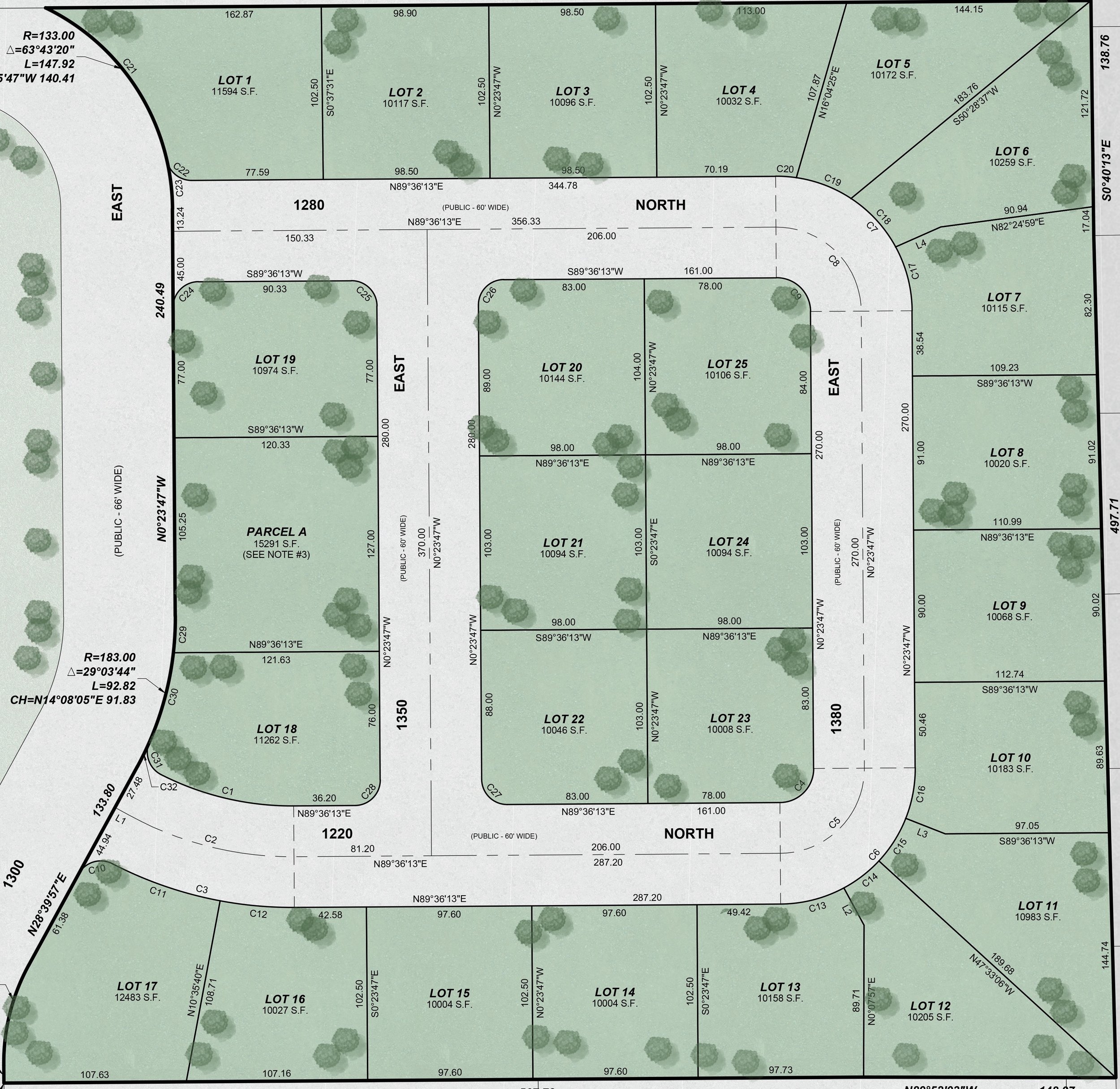 Logo for Foothill, a housing community built by GCMS Homes.