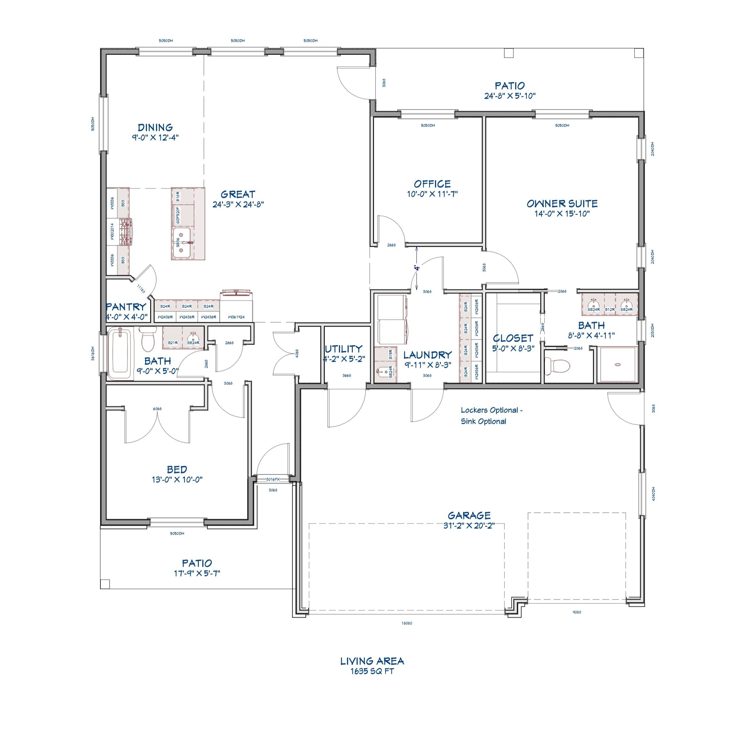 Main image of Aspen, a home-design built by Champlin Homes